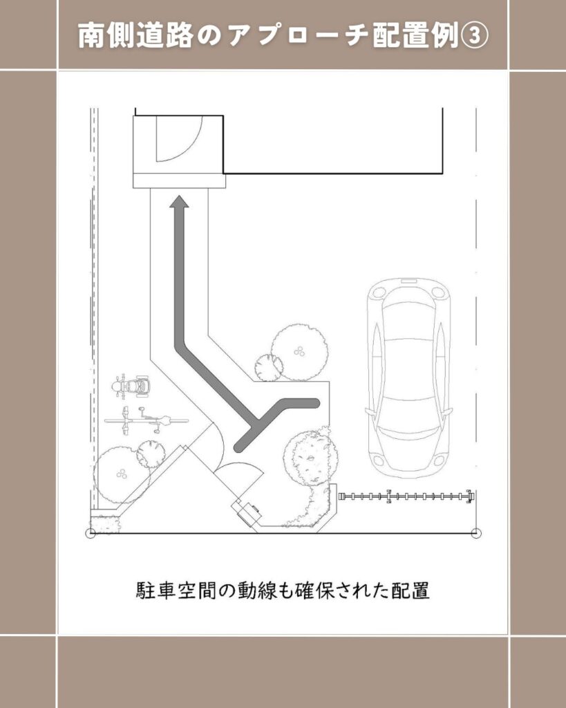 南側道路③