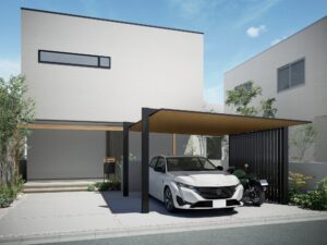 LIXIL カーポートSC デザイン格子