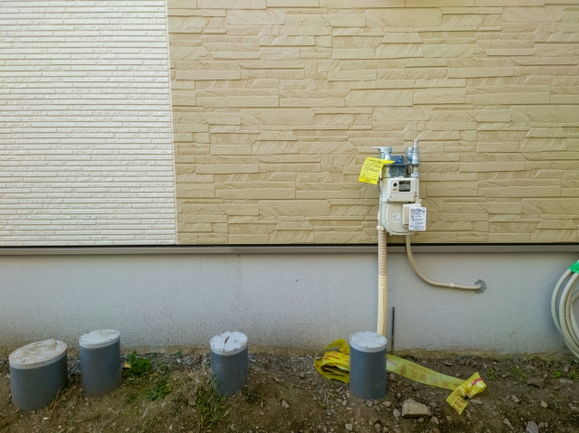 ガスメーターの移設